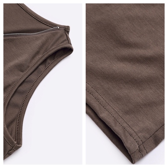 V-neck Drawstring Waist Playsuit - Picture 3 of 10